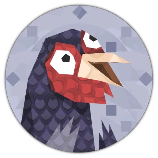 птица геометрия, шелтер 2 меадов, полигональная птица, геометрическая сова, птица геометрическими фигурами