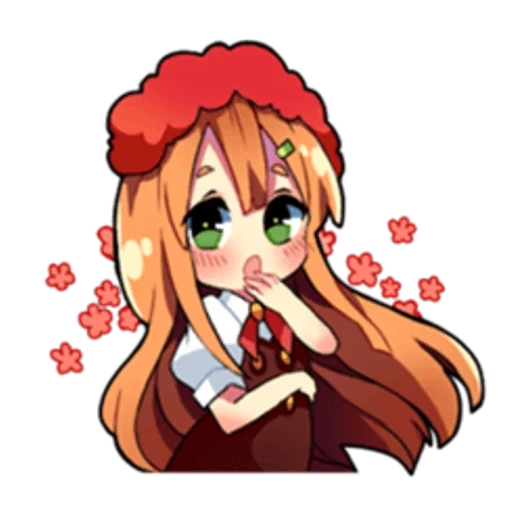 monica chibi, desenhos de anime, personagens de anime, monica ddlk chibi, monica se alegra ddlk