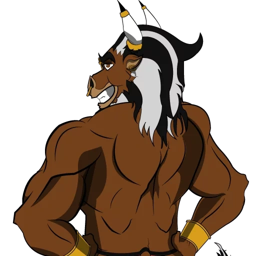 minotaur, kunari art, furies of the horse, asterion minotaur, minotaur furri art