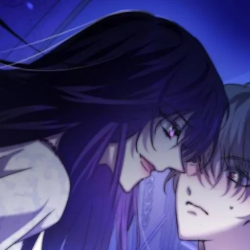 anime couples, anime guys, anime manga, anime kiss, a pair of anime art