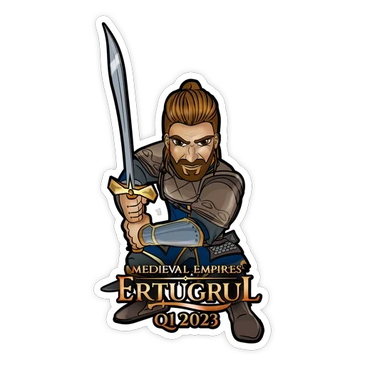 dwarves, masculino, personagem, dólar viking, design de personagem de fantasia