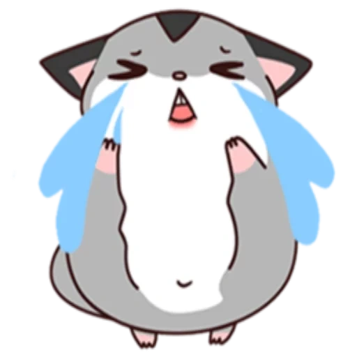 anime, animation, der hamster ist süß, pushen kitty pokemon