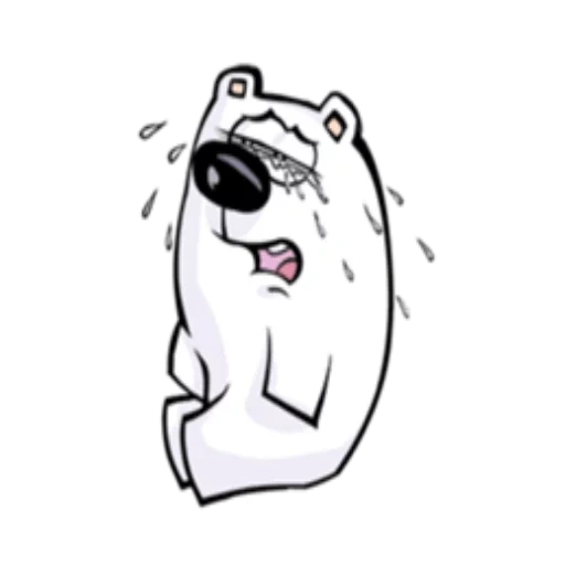 der kleine bär niedlich, der eisbär, der eisbär, the illustration bear, cooler bär muster