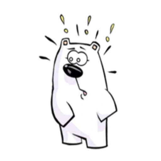 urso branco, urso polar, impressão de urso, urso branco, urso polar