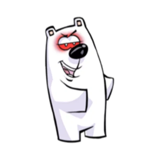 drôle, l'ours est mignon, ours polaire, mignon ours polaire, cool bear pattern