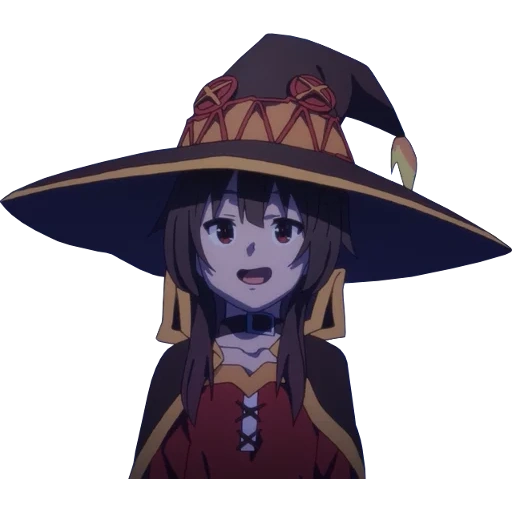 megumin, megumin, megumin nyash, tangkapan layar megumin, konosuba megumin