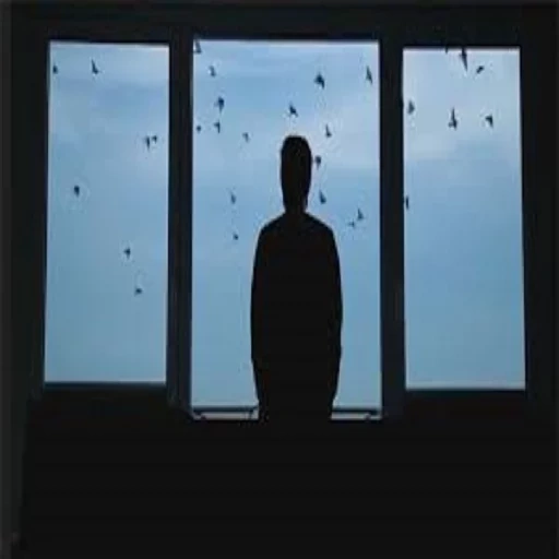 окно, человек, темнота, мужчины, ожидание мужчина у окна