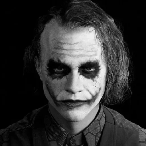 make-up clown, der clown der clown, warum so seriös, heath ledger clown, heath ledger joker