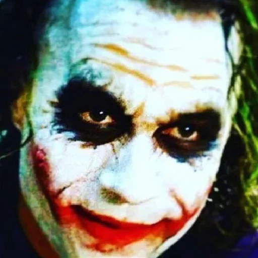 joker, the dark knight, instagram facebook, heath ledger the clown, joker heath ledger