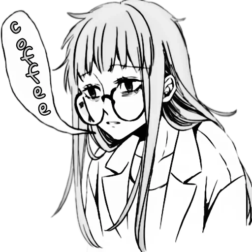 bild, rio futaba, rio futaba art chb, futaba sakura manga, person 5 futaba sakura manga