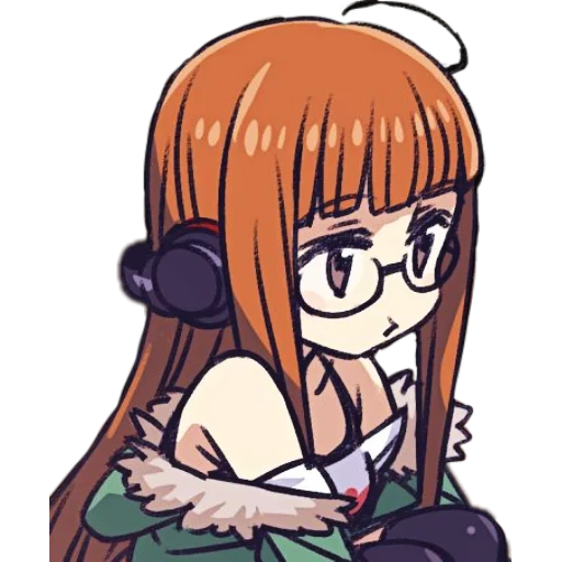 dessins d'anime, futaba sakura, personnages d'anime, avatar futaba sakura