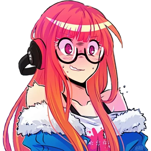 futaba sakura, futaba sakura, futaba sakura anime, persona 5 anime futaba, yuske kitagawa futaba sakura