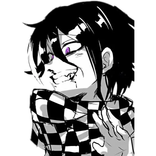 kokichi, picture, koki manga, anime drawings, anime characters