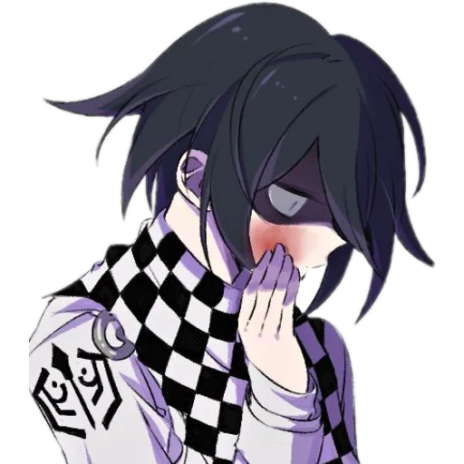 кокичи, kokichi, рисунок, кокичи неко, данганронпа манга кокичи