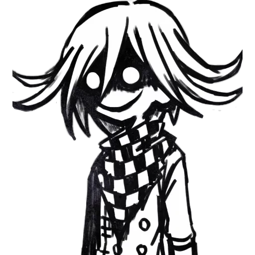 imagen, dibujos de anime, personajes de anime, kokichi oumuma crecimiento completo, danganronpa v3 matando armonía