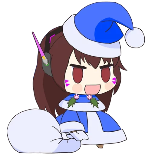 аниме, аниме чиби, padoru моника, персонажи чиби, padoru популярные персонажи аниме