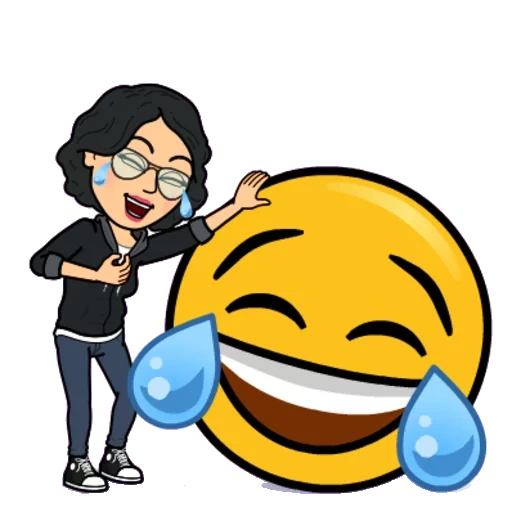 asiatique, heureusement, bitstrips, mèmes drôles, emoji riant