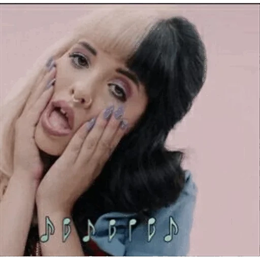 junge frau, schrei baby, melanie martinez, cry baby melanie martinez, melanie martinesische alphabetische junge