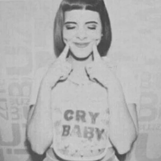 giovane donna, piangere bambino, melanie martinez, bella ragazza, cry baby melanie martinez