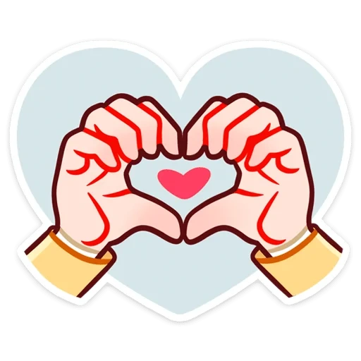 palm of hand, heart-shaped hands, attentively, heart-hand vector, heart-shaped folded hands