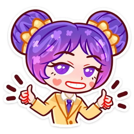 chibi charaktere, anime charaktere, kizana sonob chibi, niedliche anime-muster, chibi anime charakter