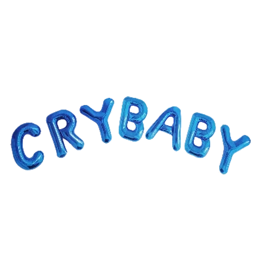 texto, llorón, llorar bebé, inscripción crybaby, crybaby melanie martinez portada