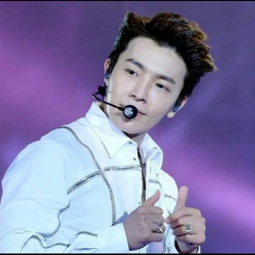 азиат, тонхэ, junior, пак чанёль, donghae super junior косичками