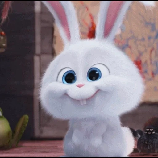 rabbit snowball, little life of pets bunny, secret life of pets, little life of pets rabbit, snowball last life of pets
