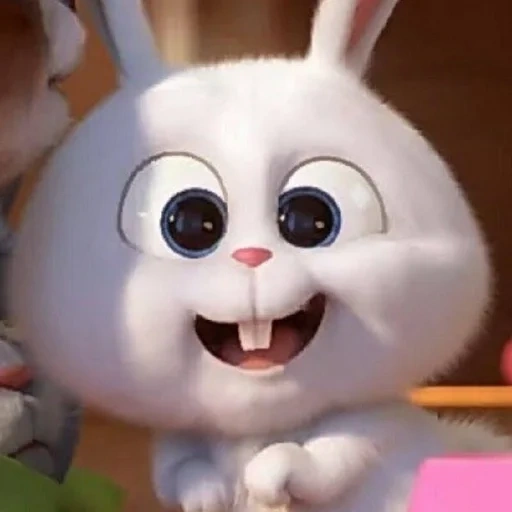 conejito, conejito, un juguete, conejo enojado, bola de nieve de conejo
