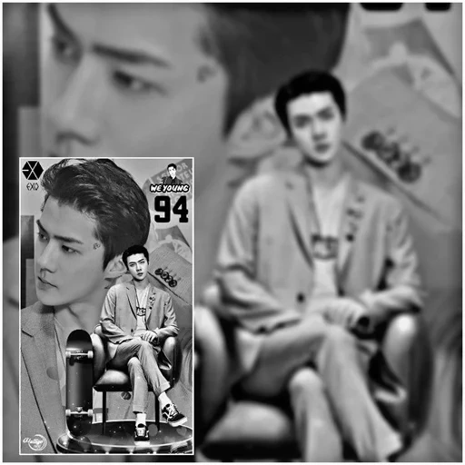 exo sehun, xie hong chanell, aktor korea, pria korea, aktor korea