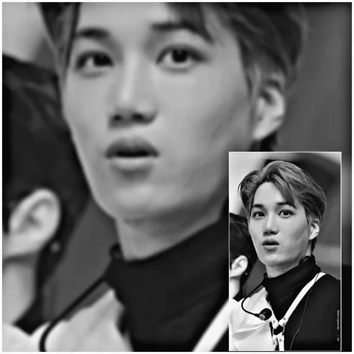 berhala, exo kai, kai ye hao, pentagon, kolase bts chimin