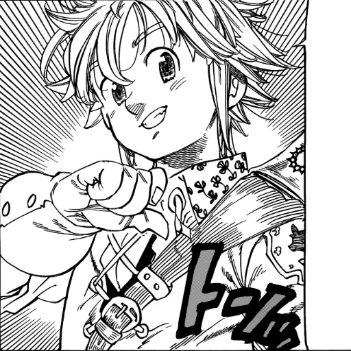 meliodas, meliodas ap felk, manga sette peccati mortali, sette meliodas dei peccati mortali, sette peccate mortali da colorare meliodas