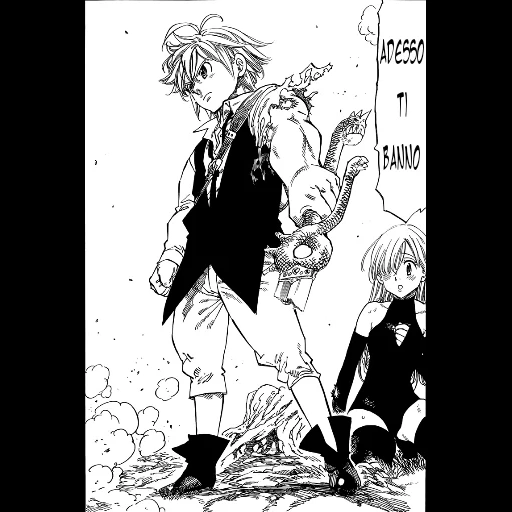 meliodas ap felk, manga sieben sterbliche sünden, sieben sterbliche sünden meliodas, manga sieben sterbliche sünden 1 volumen, sieben sterbliche sünden von mang escanor