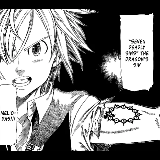 asta meliodas, meliodas manga, meliodas ap felk, meliodas style manga, manga seven mortal sins