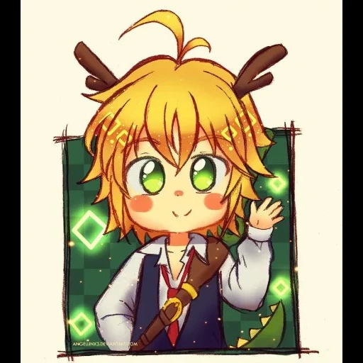 meliodas chibi, meliodas ap felk, meliodas demon chibi, 7 dosa fana meliodas chibi, meliodas tujuh dosa fana chibi