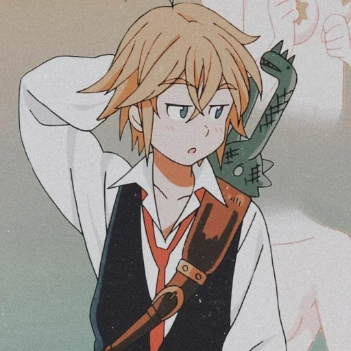 meliodas, meliodas demon, anime characters, meliodas aesthetics, meliodas ap felk