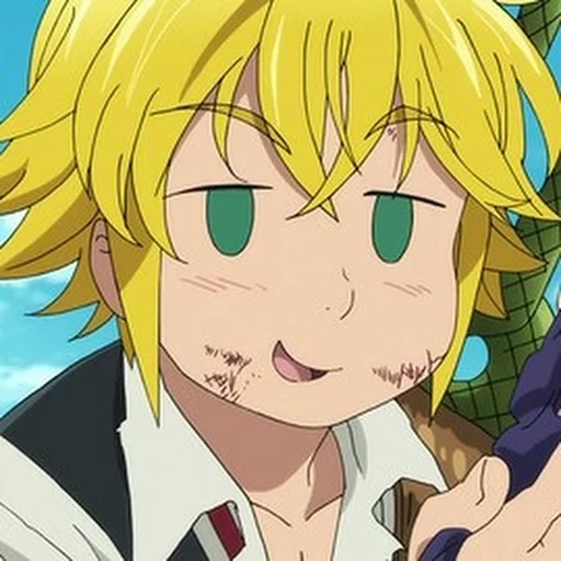 meliodas, das auge von meliodas, melio das felek, anime die sieben todsünden, die sieben todsünden von meriodas