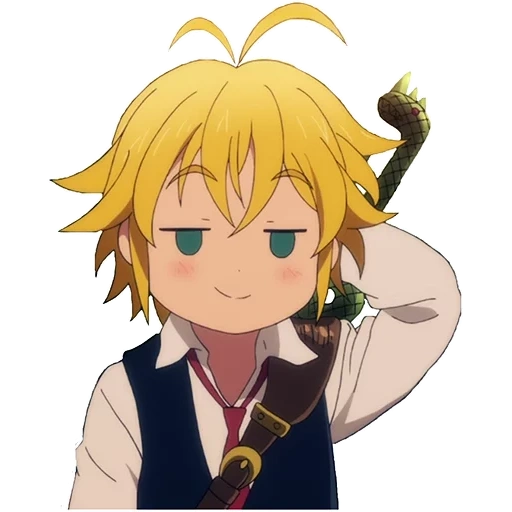 meliodas, meliodas faccia, meliodas ap felk, meliodas smiley, sette meliodas dei peccati mortali