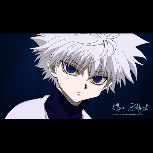 киллуа, killua, киллуа нави, киллуа аниме, хантер киллуа