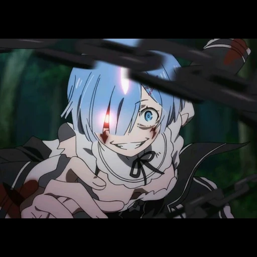 ре зеро рем, re zero rem, ре зеро аниме, аниме рем демон, персонажи аниме