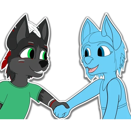 peludo, arte furri, par de furry lgbt, o mundo incrível de gambula, mundo incrível de gambola tf tg