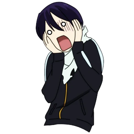 yato, бездомный бог, yato noragami, ято бездомный бог, наклейки аниме бездомный бог