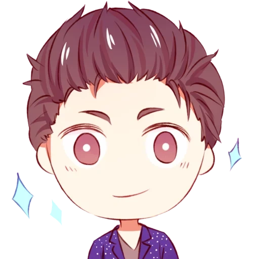 рисунок, юри льду, yuri katsuki, джумин хан чиби, yuri on ice chibi