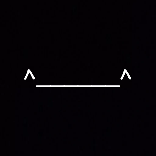 darkness, black background, follow line, minimal wave genre, minimalism logo
