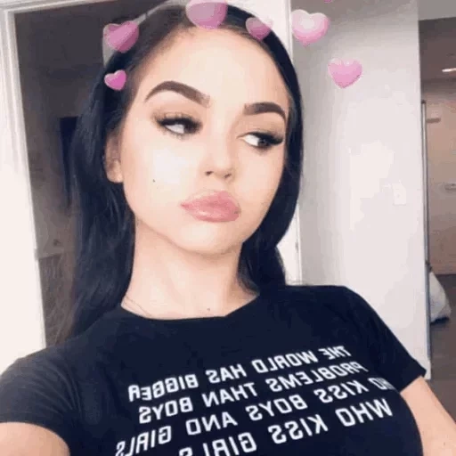 jeune femme, maggie lindemann, belles filles, maggie lindemann snepchat, madison beer et maggie lindemann