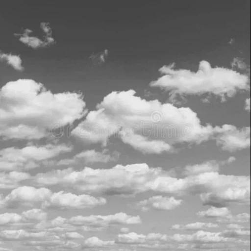 nuages blancs, le ciel est des nuages, paysage des nuages, les nuages sont le ciel bleu, ciel blanc noir dans les nuages von