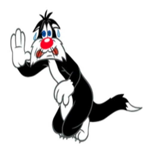 gatto, looney tunes, gatto sylvester, luni accordatore sylvester, luni tuns show cat sylvester