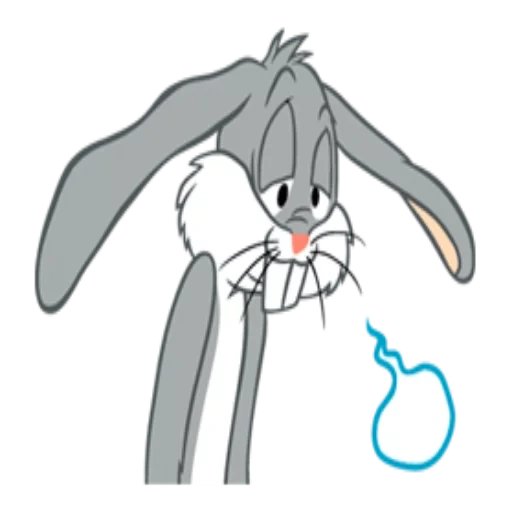 imagen, banny de bolsas de conejo, bugs bunny está llorando, bolsas de conejo banny smokes, bolsas de conejo bunny está triste