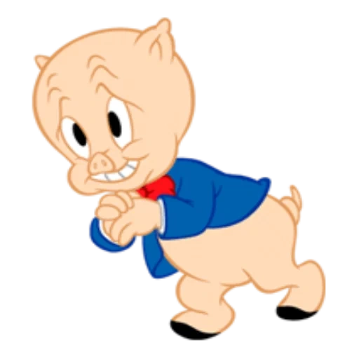 porky, porky pig, looney tunes, porky swears