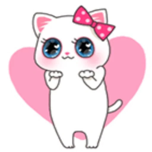 chat, dessins mignons, cat valentine 11, dessins de chats mignons, dessin mignon de chaton mignon